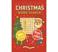 Xmas Word Search Puzzle Book: Word Searches with Easy to Read Print about Xmas, Christmas, Gifts, and More | 6x9 Inches, 110 Pages | 50+ Puzzles ... Gift for Vacations, Holidays, and Free Time