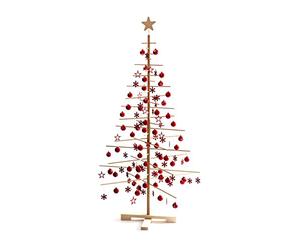 XMas3 SKU203 kit Sapin de Noel Hauteur : 190 cm Couleur Bois Naturel