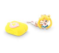 XMBYGY Airpods Pro 2nd Generation Case Cover avec Doll and Keychain, Cute Skin Design Silicone Charging Case Housse de Protection Accessoires Compatible pour Airpods Pro 2 Case 2022 (SailorMoon)