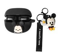 XMBYGY Coque pour écouteurs Bose Ultra ouverts (2024), coque de protection antichoc en silicone avec lanière anti-perte de poupée de dessin animé pour homme et femme (MIC)