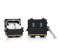 XMBYGY Coque pour Samsung Galaxy Buds 3 et Galaxy Buds 3 Pro Écouteurs avec mousqueton, chargement en silicone résistant aux chocs avec motif de peau de dessin animé pour homme, femme, adolescent