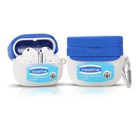 XMBYGY Coque pour Samsung Galaxy Buds 3 et Galaxy Buds 3 Pro Écouteurs avec mousqueton, chargement en silicone résistant aux chocs avec motif de peau de dessin animé pour homme, femme, adolescent