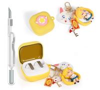 XMBYGY Coque pour Samsung Galaxy Buds 4 Pro | pour Galaxy Buds 4 (2026) | Design de peau de dessin animé avec cordon anti-perte de poupée | Coque de protection antichoc en silicone | avec kit de stylo