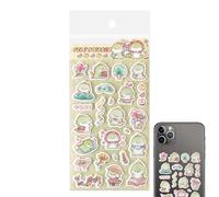 Xmccvt Autocollants 3D - Décoration amusante d'animaux de dessin animé - Autocollants amusants pour scrapbooking, école, bricolage, scrapbooking, carnet, journal, écolier, anniversaire d'enfant