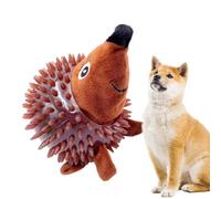 Xmccvt Balles grinçantes pour Chiens, Balle à Pointes pour Chien - Jouets pour Chiens en Peluche Grenouille/hérisson forts et rebondissants,Balle à Pointes Flottante pour Chien, Jouet pour Chiot,
