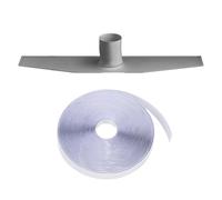 Xmccvt Kit Joint Fenêtre Climatiseur Mobile, Imperméable Sans Perçage De 401 cm Avec Fixation Adhésive, Joint Fenêtre Pour Climatiseur Mobile, pour petit commerce, maison, appartement, chambre d'hôtel