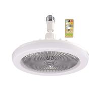 Xmccvt Ventilateur De Plafond Avec Éclairage Et Télécommande, Ventilateur De Plafond Avec Éclairage Et Minuterie Pour Chambre, Lampadaire À 3 Vitesses Et Variateur Pour Salon, Cuisine
