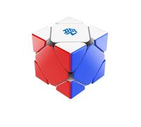 XMDCuber GAN Skewb M Magnétique - Cube de Vitesse Magnétique Stickerless avec 8 Aimants - Puzzle Skewb à Positionnement Axial - Idéal pour Débutants et Experts