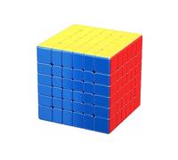 XMDCuber Moyu Meilong 6M V2 Magnetic Speed Cube 6x6 - Stickerless 61mm Magic Cube with 144 Magnets (Latest Version)