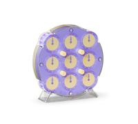 XMDCuber QY Toys Speed Magnetic Magic Clock Puzzle Purple - 3D Educational Brain Teaser for Kids & Adults