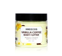 Xmeecos Beurre corporel | Hydratant | Adoucissant | Sans cruauté envers les animaux | Doux | Idéal pour les peaux sèches | Nouvelles saveurs sucrées pour hommes et femmes (taille unique, 180 g (lot de