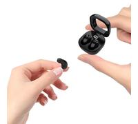 Xmenha Écouteurs invisibles pour dormir sans fil Bluetooth pour dormir sur le côté - Petits canaux auditifs cachés