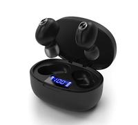 Xmenha Écouteurs invisibles sans fil pour petits conduits auditifs invisibles pour petites oreilles Bluetooth intra-auriculaires discrets pour le travail