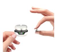 Xmenha Mini écouteurs intra-auriculaires invisibles Bluetooth sans fil Bluetooth sans fil pour dormir dans les oreilles, pour les petites oreilles, les dormeurs latéraux