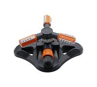 XMGKMN Arroseurs d'eau rotatifs automatiques à 3 têtes durables pour pelouse et jardin, buse de pulvérisation circulaire à 360 degrés, dispositif d'arrosage 1 pièce (couleur : violet)