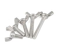 XMGKMN Lot de 10 vis galvanisées en acier au carbone M6M8M10M12 Type de disque étendu x 20 x 30 x 40 x 50 x 60 mm (couleur : M6 x 70)