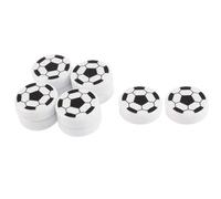 XMHF Lot de 10 aimants ronds en forme de ballon de football pour réfrigérateur et tableau blanc