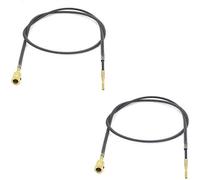 XMHF Lot de 2 câbles flexibles en métal pour meuleuse d'établi, perceuse, perceuse, moteur rotatif, 99 cm