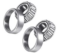 XMHF Lot de 2 roulements de roue 30202 - 35 x 15 x 12 mm - Roulements à rouleaux coniques rotatifs silencieux haute vitesse - Cône et tasse