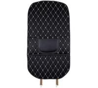 XMHLFC 2 Pièces Protection Contre Les Coups de Pied pour siège de Voiture pour Citroen C5, Impermeable Protège Contre Les Rayures,B/Long-Black