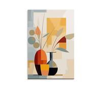 XMHMYHZJ Affiches d'art avec des formes abstraites et des vases dans de nombreuses couleurs Décoration murale moderne à suspendre 30 x 45 cm
