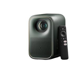 Xming Page One Projecteur avec Google TV, 1080P, 4K Pris en Charge, WiFi & Bluetooth, Dolby Audio, MEMC, Global Dimming, Home Cinéma & Extérieur
