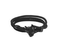 Xmiral Bracelet mode tortue Bracelet nautique hommes femmes breloque corde nautique chaîne parapluie corde Bracelet homme sac crochet en métal Valentin Rhodonite Cristaux