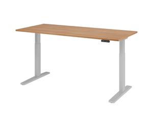 XMKA 19 S | Bureau - 180 x 80 Noyer réglable en hauteur électriquement