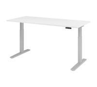 XMKA 19 S | Bureau 180 x 80 réglable en hauteur électriquement Blanc