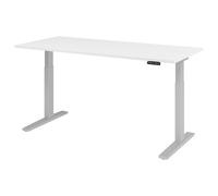 XMKA 19 S | Bureau - Blanc 180 x 80 réglable en hauteur électriquement