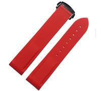 XMKT Bracelet de montre étanche en silicone pour Omega Comas Strap Meidus Rudder Bracelet de montre en caoutchouc 22 mm, 20mm, Acétate, Pas de pierre précieuse
