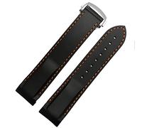 XMKT Bracelet de montre étanche en silicone pour Omega Comas Strap Meidus Rudder Bracelet de montre en caoutchouc 22 mm, 20mm, Acétate, Pas de pierre précieuse