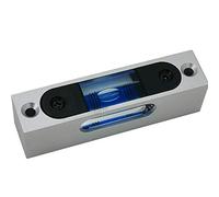 XMLEI Instrument de niveau réglable en alliage d'aluminium de haute précision - Petit niveau de lumière - Bulle carrée (magnétique)