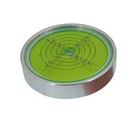 XMLEI Règle de niveau à bulle horizontale universelle en métal de haute précision pour instrument rond (74 x 15 mm)