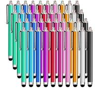 XMONKEY Lot de 40 Stylets pour écran Tactile, compatibles avec iPad, iPhone, Smartphone et Tablette avec écran Tactile capacitif