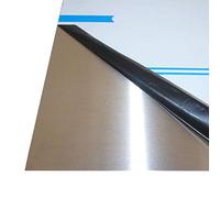 XMRISE 304 Feuilles en Acier Inoxydable Fine Plaque Feuille brossé Industrie des matériaux de soudage Travail des métaux Thickness0.5mm,0.02" x8“x16