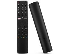 XMRM-19 Télécommande vocale pour Xiaomi avec commande vocale pour Smart TV | Connexion Bluetooth, télécommande de rechange, compatible 32/43/55/75", Android TV, bouton vocal QLED, couplage facile