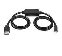 XMSJSIY Câble adaptateur eSATA vers USB-C Type-C 5 Gbit/s USB C vers alimentation eSATA 5 V pour ordinateur portable HDD/SSD/ODD - 0,9 m/1 m (eSATA vers type C)