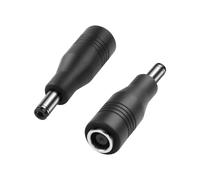 XMSJSIY DC 7.4mm X 5.0mm à 5.5mm x 2.5mm convertisseur de Puissance Chargeur Adaptateur fiche convertisseur DC 5525mm Femelle à 7450mm mâle Ordinateur Portable Adaptateur fiche - 2pcs