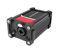 XMSJSIY Isolateur audio XLR/6,35 mm TRS TS Transformateur d'isolation en boucle de terre avec interrupteur de terre et de levage pour mixeurs HiFi, caisson de basses et système audio