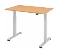 XMST 12 S | Bureau - Hêtre 120 x 80 réglable en hauteur électriquement