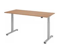 XMST 19 S | Bureau - 180 x 80 Noyer réglable en hauteur électriquement