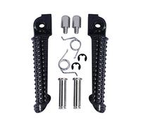 XMT-MOTOR Moto Conducteur Avant Repose-pieds Pédales Pied Peg footrest pour Yamaha YZF R1 1998-2014 YZF R6 1999-2017 YZF R6S 2003-2008