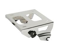 XMT-MOTOR Siège Solo Tour Pak Porte-Bagage Chrome pour Harley Davidson Touring Road King CVO Street Glide Special 2014-2018+