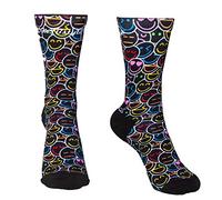 XMTBSTYLE Chaussettes Running Homme - Chaussette Running Femme - Crossfit - Trail Running - Soquettes Hommes Bike Tennis Padel - Socquettes Original Compression Couleurs - Cycliste 37-42 COLORÉ