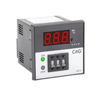 XMTD Series Dial Code 0-600 Celsius Degrés K J PT100 AC 220V 75*75mm Thermostat électronique numérique contrôleur de température (XMTD K 600)