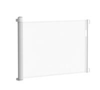 XMTECH Barrière de protection, extensible, 0 à 150 cm, blanche, pour chien et bébé, pour l'intérieur et l'extérieur