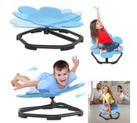 XMTECH chaise tournante pour enfants autistes, chaise tournante carrousel pour enfants, chaise jouet sensorielle, chaise tournante carrousel, chaise sensorielle, entraînement de la coordination corpor