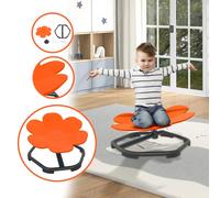 XMTECH Chaise tournante pour enfants autistes, chaise tournante carrousel pour enfants, chaise jouet sensorielle, chaise tournante carrousel, chaise sensorielle, entraînement de la coordination corpor