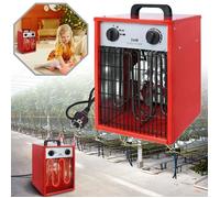 XMTECH Chauffage Radiateur soufflant électrique 3000W 220V avec 3 niveaux de chauffage et protection contre les surcharges